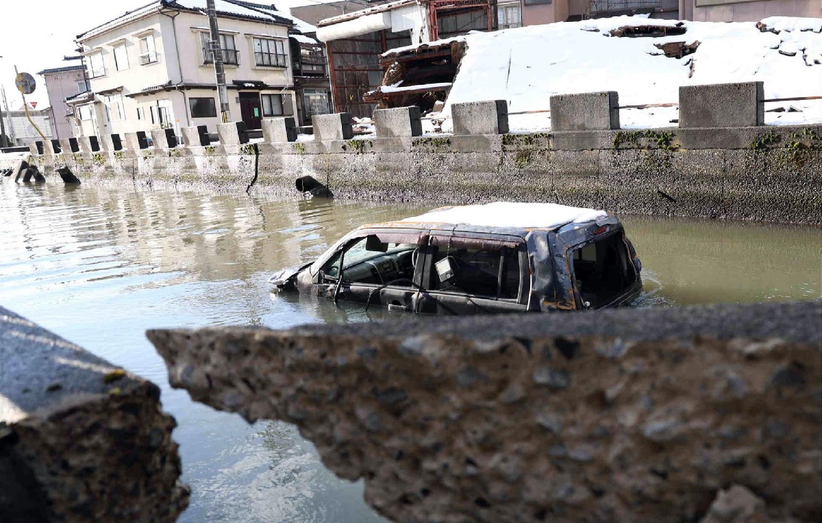 A diferencia del terremoto, el tsunami no dejó víctimas en Japón (EFE)