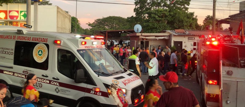 Explota pirotecnia en fiesta religiosa en Colima y deja heridos | Especial