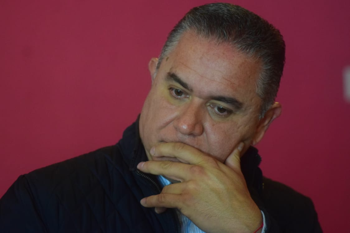 Mario Guzmán Badillo, presidente municipal de Tula de Allende. (Francisco Villeda)
