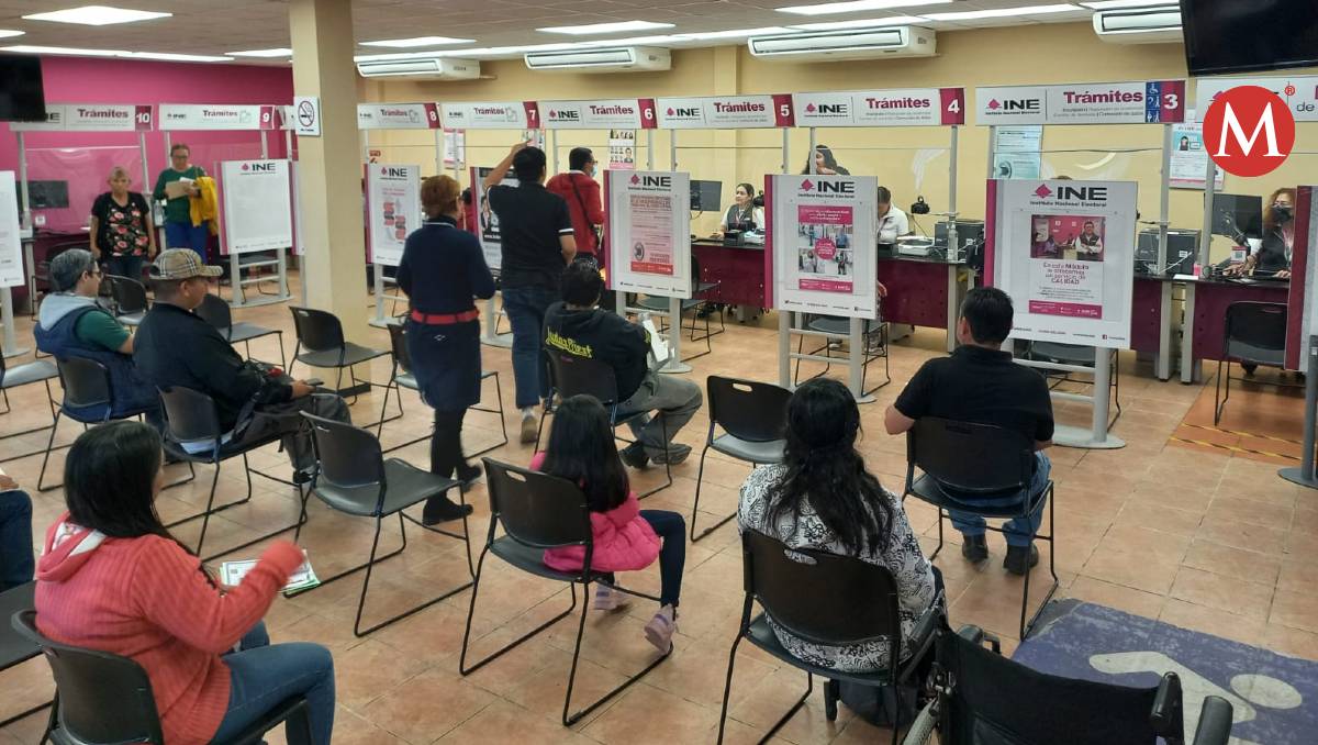 Modulo del INE en Tampico.