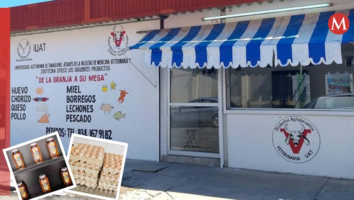 Ofrece la FMVZ de la UAT productos perecederos en Tamaulipas