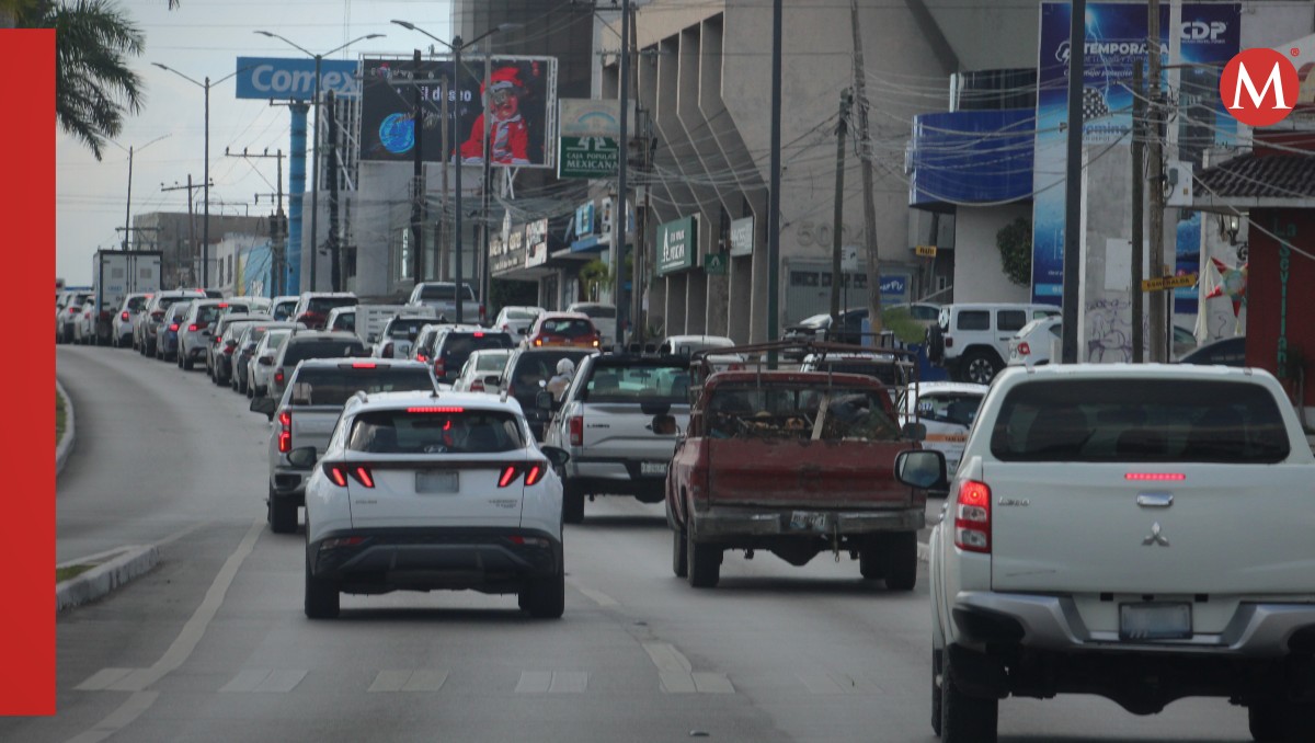 En Tampico, Ciudad Madero y Altamira se calcula un padrón vehicular de 150 mil unidades. (Sergio Sánchez)