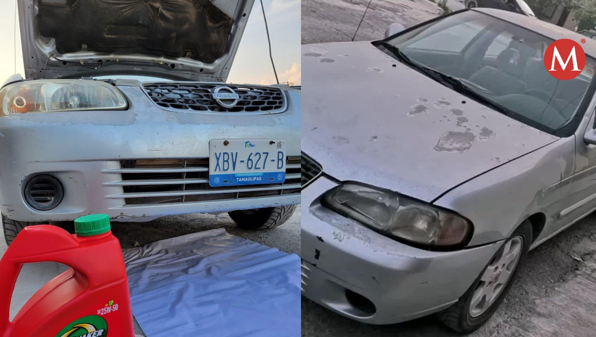 Joven pide ayuda para recuperar su auto, lo robaron en Ciudad Victoria. (Andrea Torres)