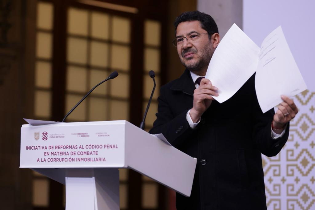 Martí Batres informó que se envió una iniciativa para reformar el Código Penal de la CdMx | Especial