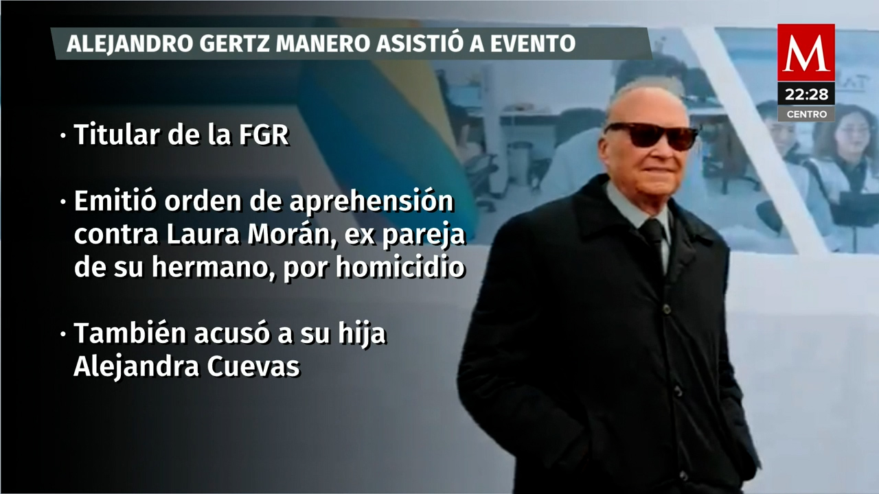 Presencia de Gertz Manero en informe de Godoy despierta polémica