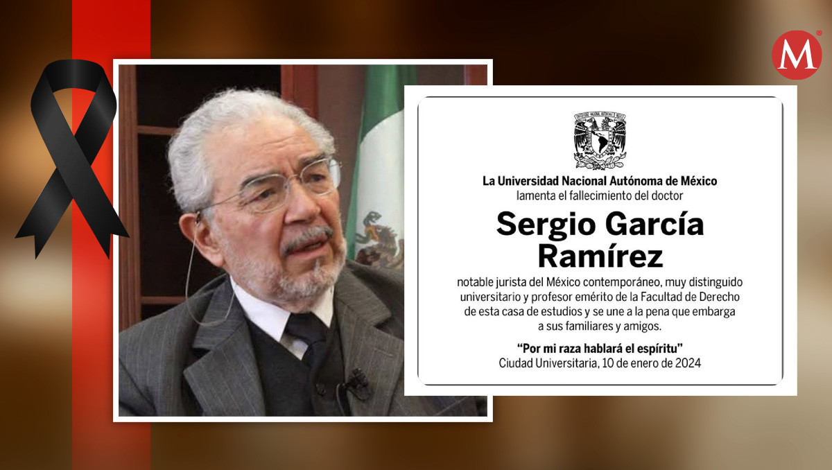 Sergio García Ramírez muere a los 85 años.