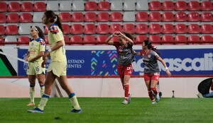 América no puede con Necaxa y empatan en la jornada dos de la Liga MX Femenil