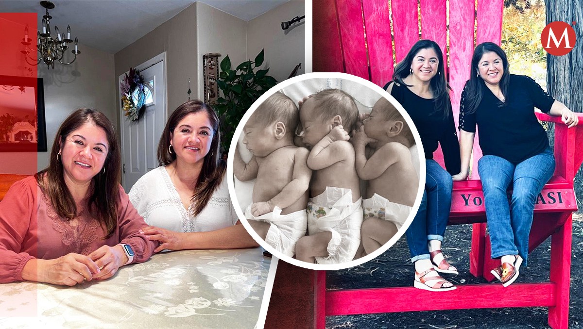 Las hermanas Hernández Palafox se valen de las redes sociales para difundir la desaparición de su trilliza (Cortesía)