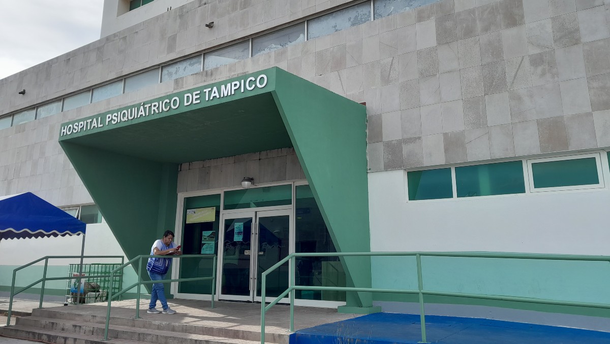 Hospital psiquiátrico de Tampico. (Yazmín Sánchez)