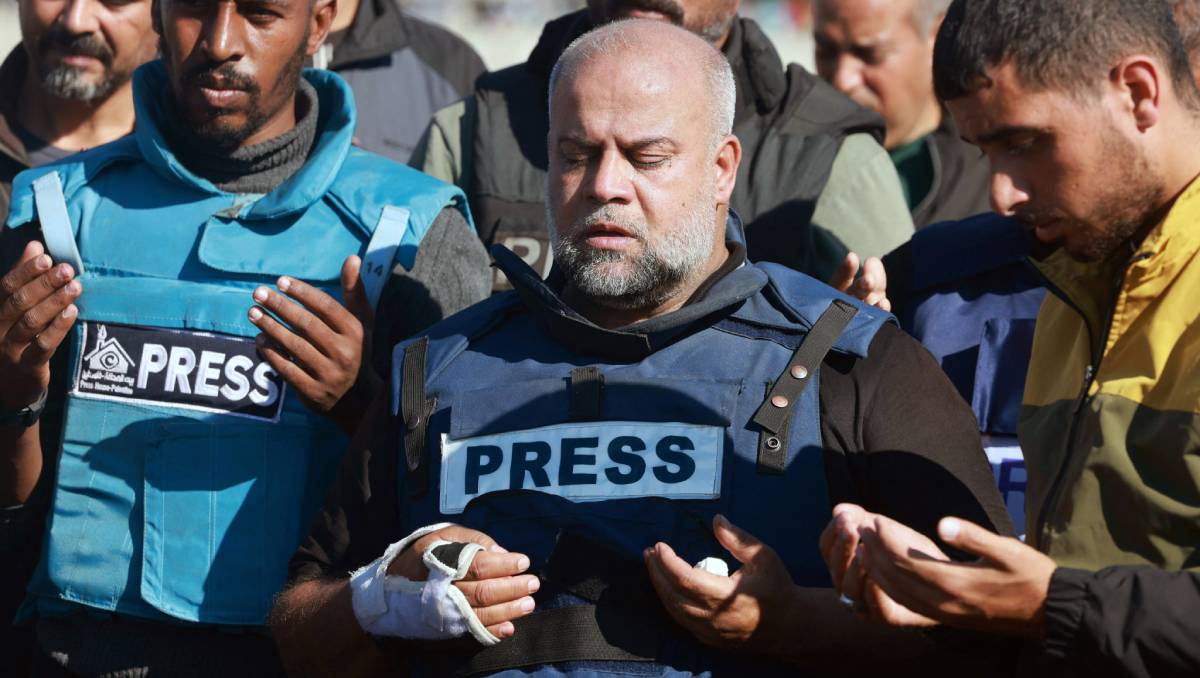Israel acusó al periodista Wael Al-Dahdouh de ser terrorista, tras asesinarlo | AFP