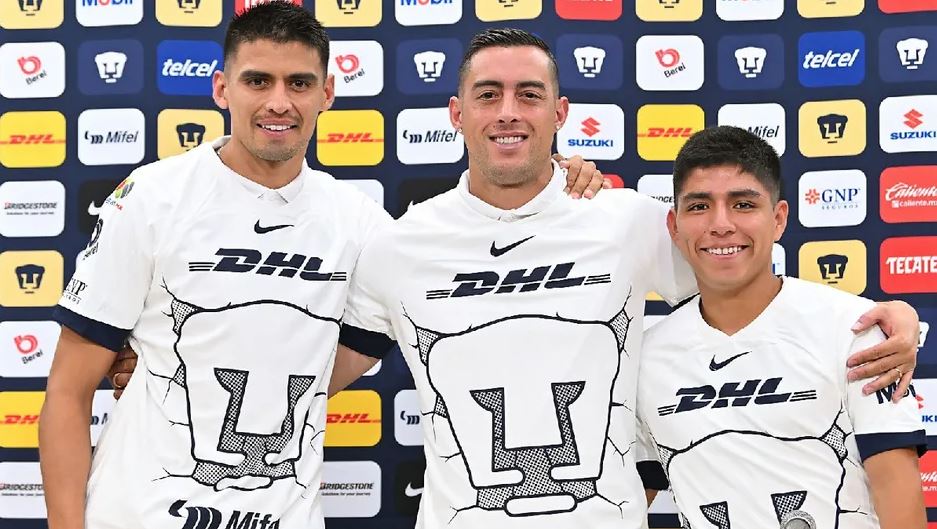 Pumas presentó oficialmente a sus refuerzos de cara al Clausura 2024