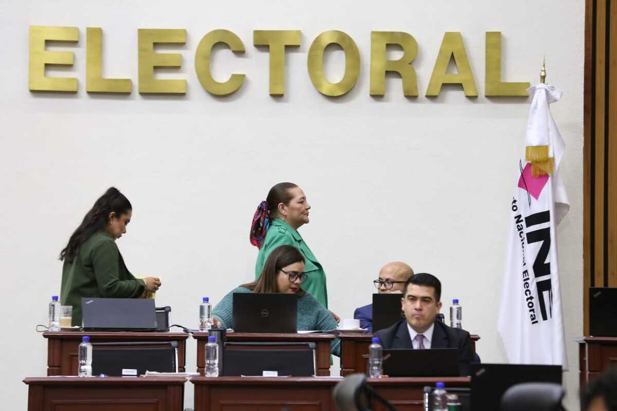 Sesión de Consejo General del Instituto Nacional Electoral. | Octavio Hoyos
