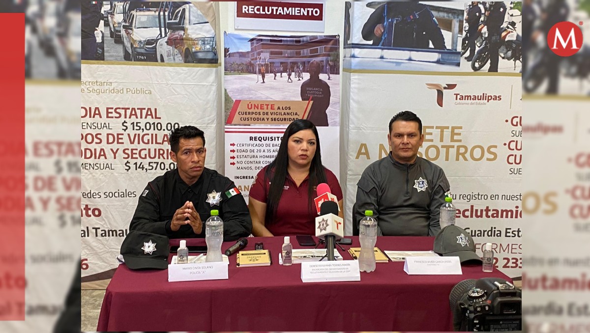 SSP reclutará 550 elementos en Tamaulipas, estas son las vacantes