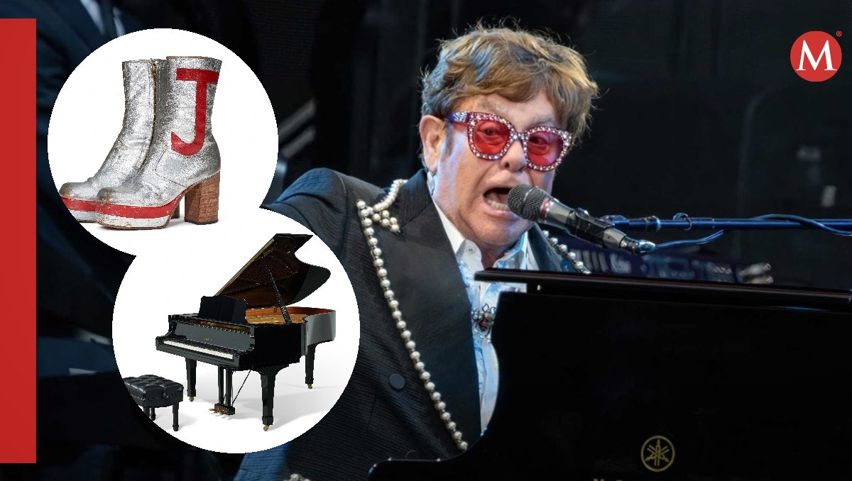 Subastarán pertenencias de Elton John | EFE