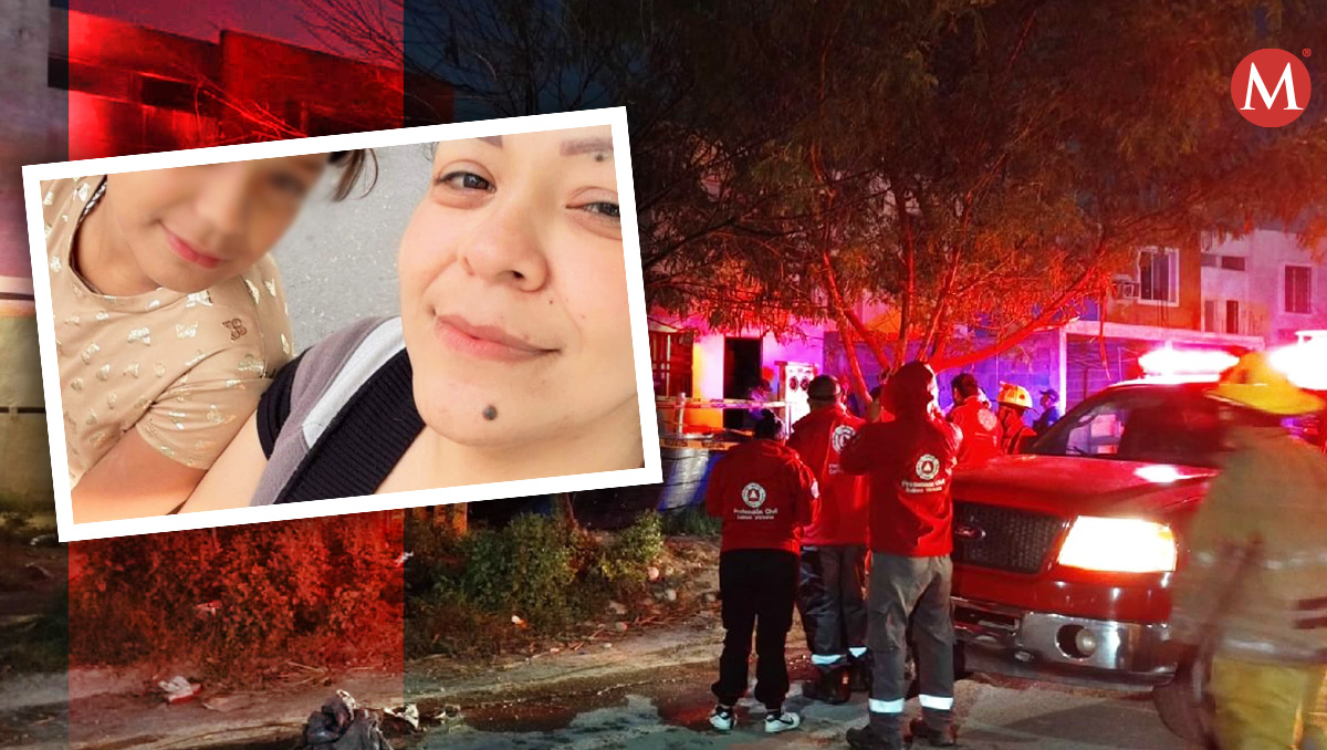 Yesenia, madre de Ximena, no se enteró que su hija había muerto en el incendio. Foto: Especial