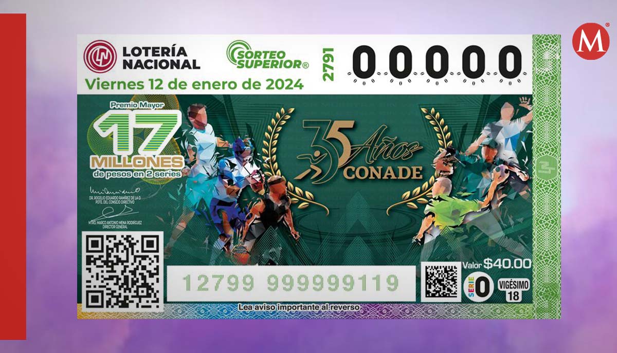 Billete conmemorativo de la CONADE | MILENIO
