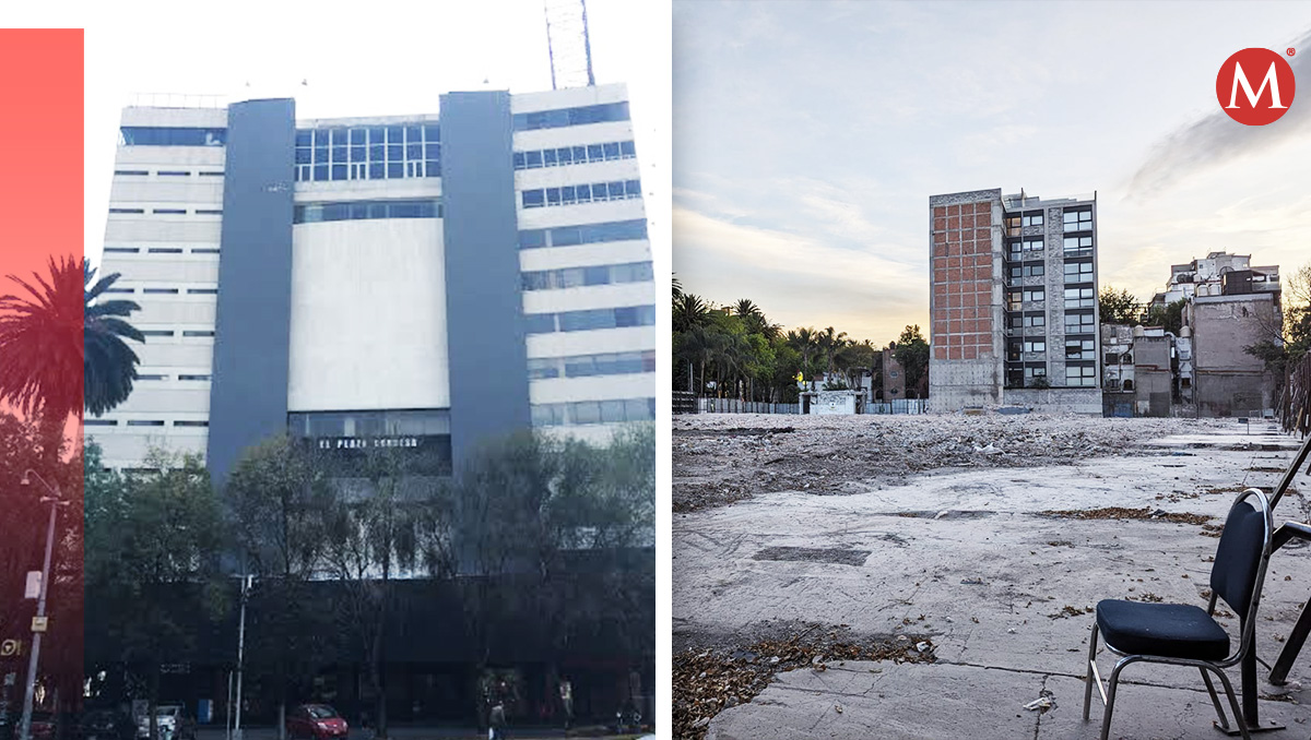 Demolición de Plaza Condesa.
