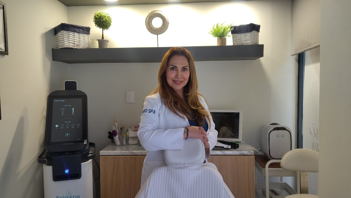 La fisioterapeuta Elisabeth Lasso / Especial