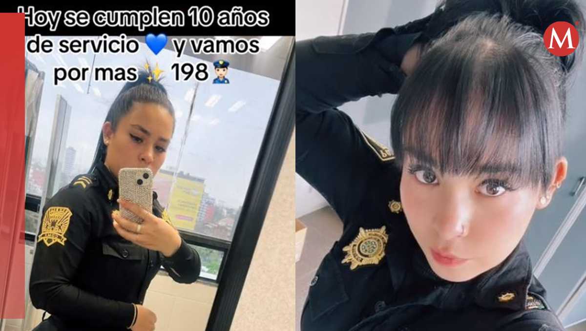 Policía de la CdMx/ Captura de TikTok
