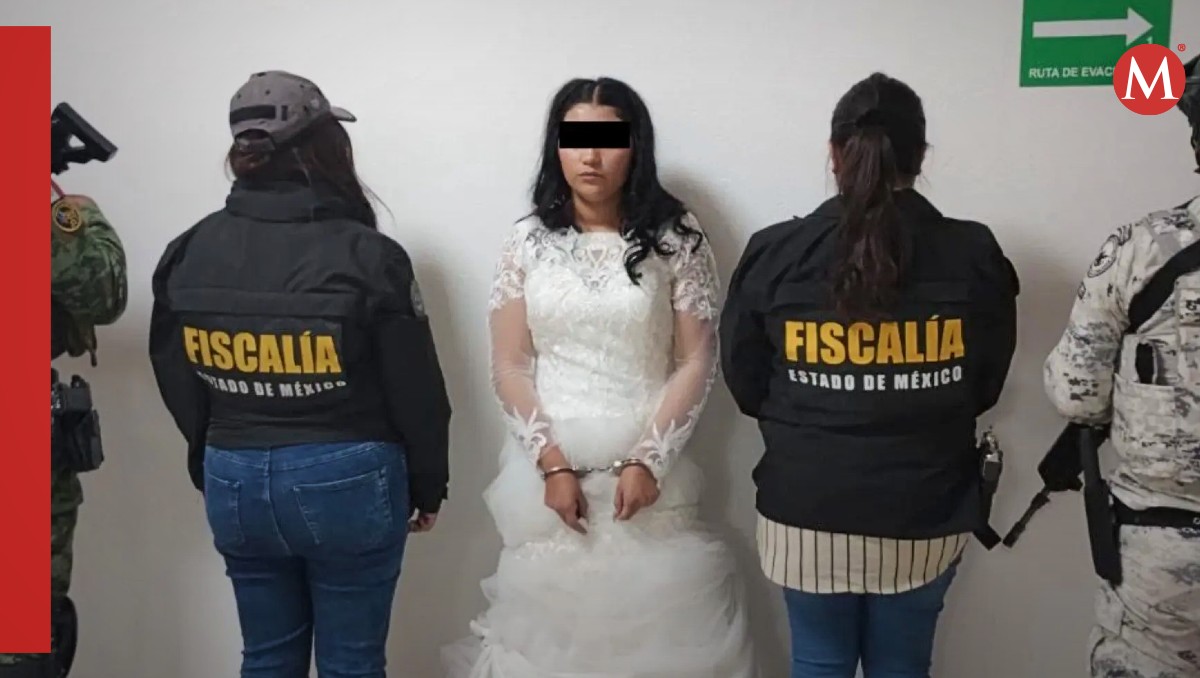 Detienen a Nancy 'N', pareja sentimental de Clemente 'N', alias 'Ratón'.  | @FiscaliaEdomex
