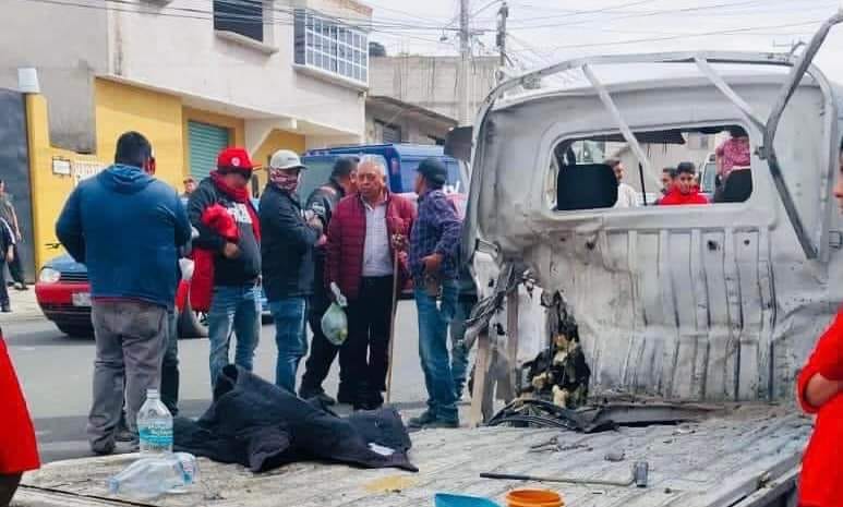 Reportan heridos por explosión de pirotecnia en Tepeapulco.
