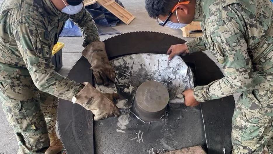 En Veracruz, Marina asegura más de 80 kg de metanfetaminas en un recinto portuario