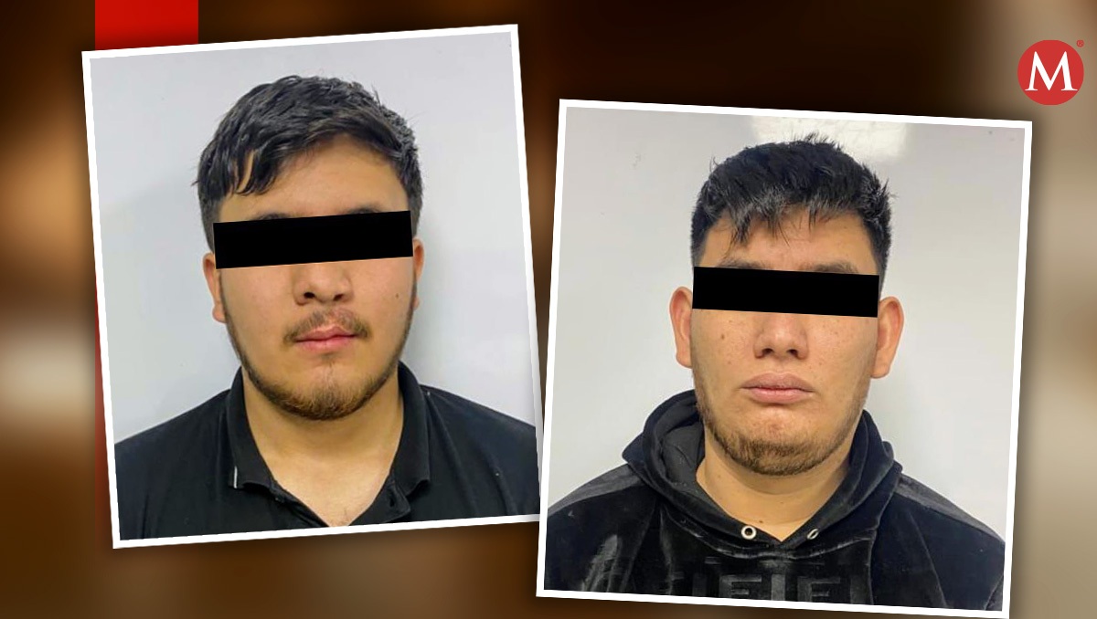 Los dos hombres fueron detenidos en Saltillo, Coahuila. Foto: Especial