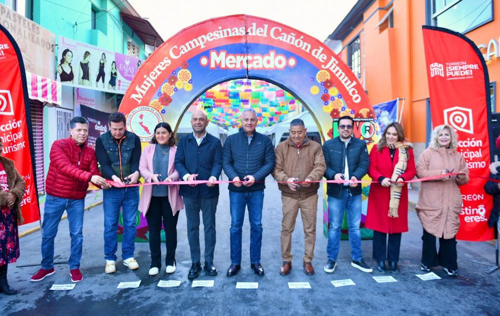 Mercado del Cañón de Jimulco en Torreón. | Especial