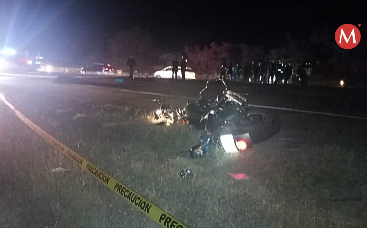 Motociclista muere en carretera Victoria-Monterrey tras accidente