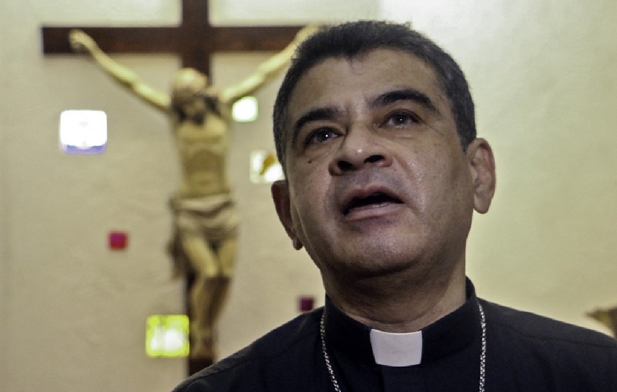 Obispo nicaragüense Rolando Álvarez (AFP)