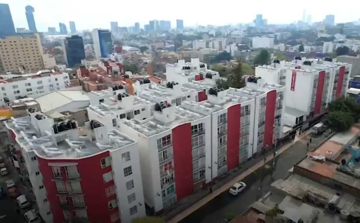 Unidad Habitacional Ciudad Bienestar, en Tacubaya ( X: @martibatres)