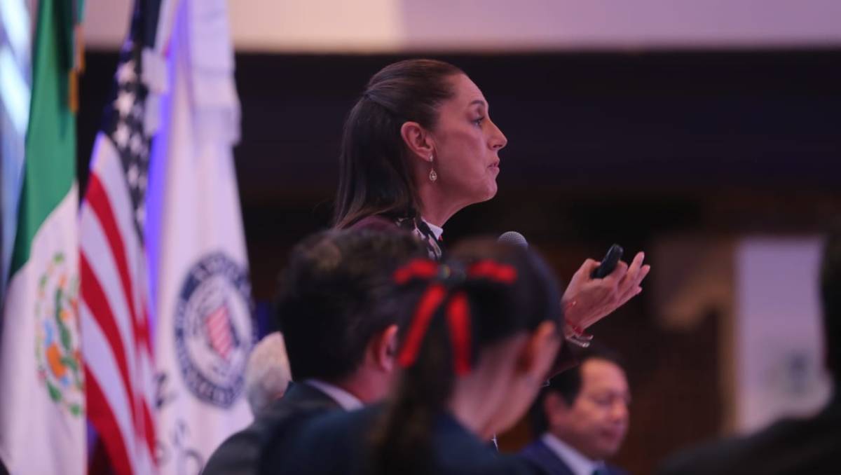 Claudia Sheinbaum en reunión con empresarios | Javier Ríos