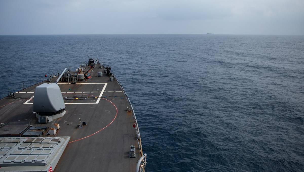 El USS Laboon fue blanco del ataque | AFP