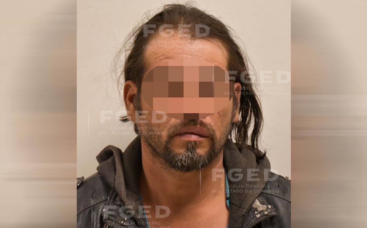 El hombre fue detenido e internado en el Cereso de Durango. l Especial