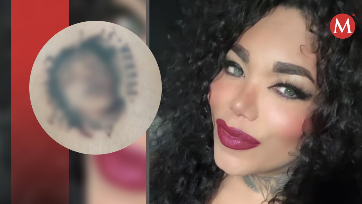 Se tatúan a Paola Suárez golpeada. | ESPECIAL