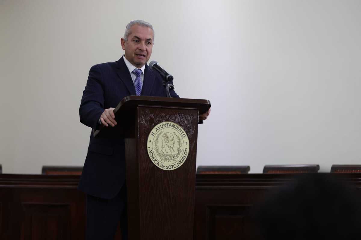 Sergio Baños mencionó que el aumento salarial del 20 por ciento que pedía el líder sindical laceraba los recursos del Ayuntamiento (Jorge Sánchez)