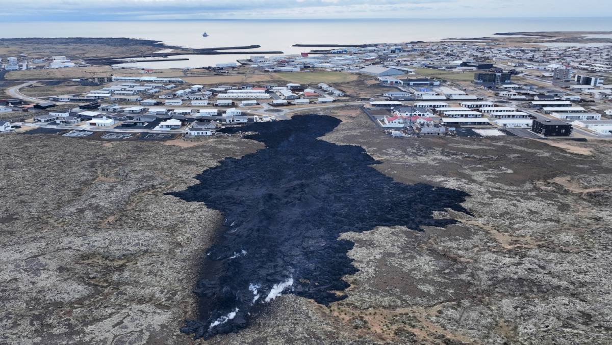 Al menos tres casas fueron consumidas por el magma | AFP