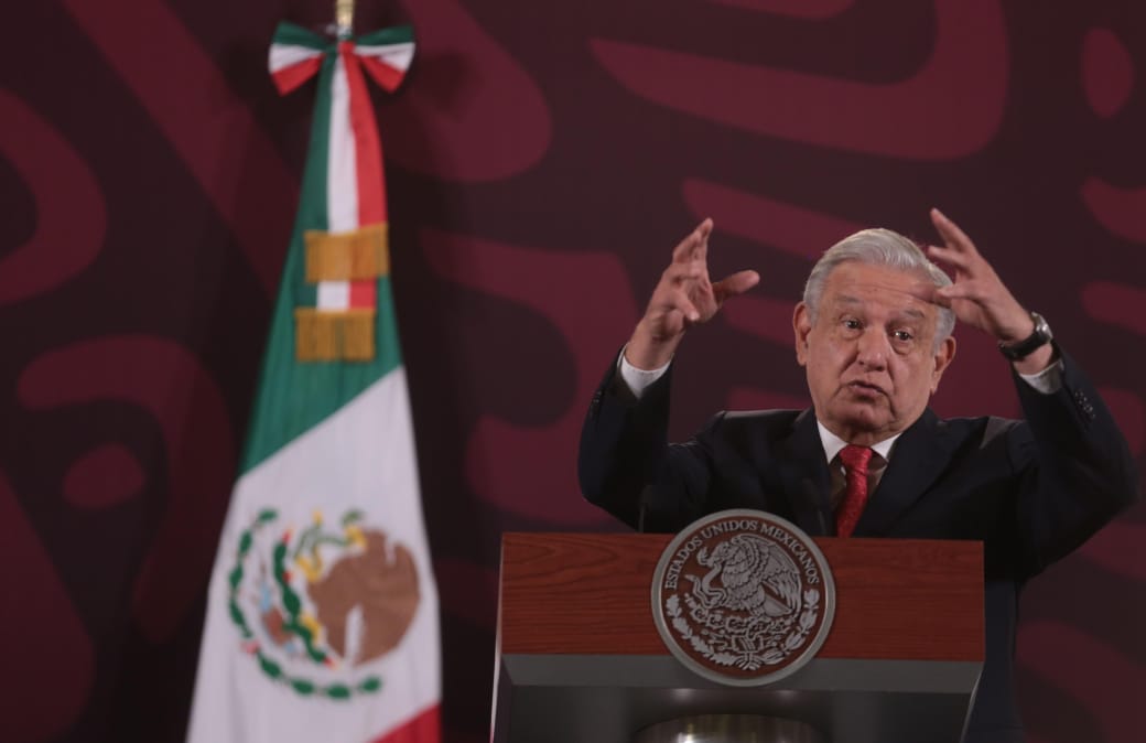AMLO descartó una crisis por aumento de enfermedades respiratorias en México. | Jesús Quintanar