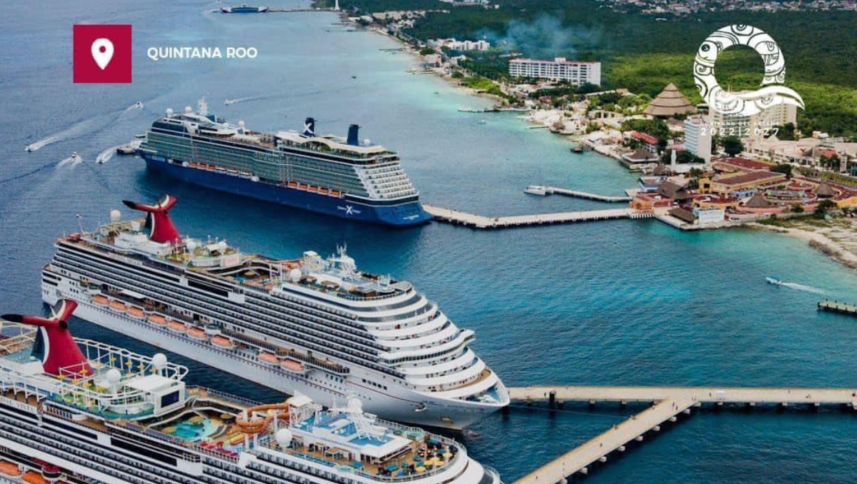 Con el Nuevo Acuerdo por el Bienestar y el Desarrollo de Quintana Roo se promueve la llegada de más cruceros.
