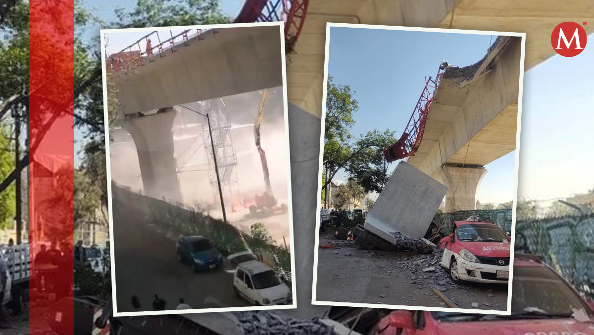 El colapso ocurrió en la zona de Observatorio, Ciudad de México | (Diseño: Milenio)