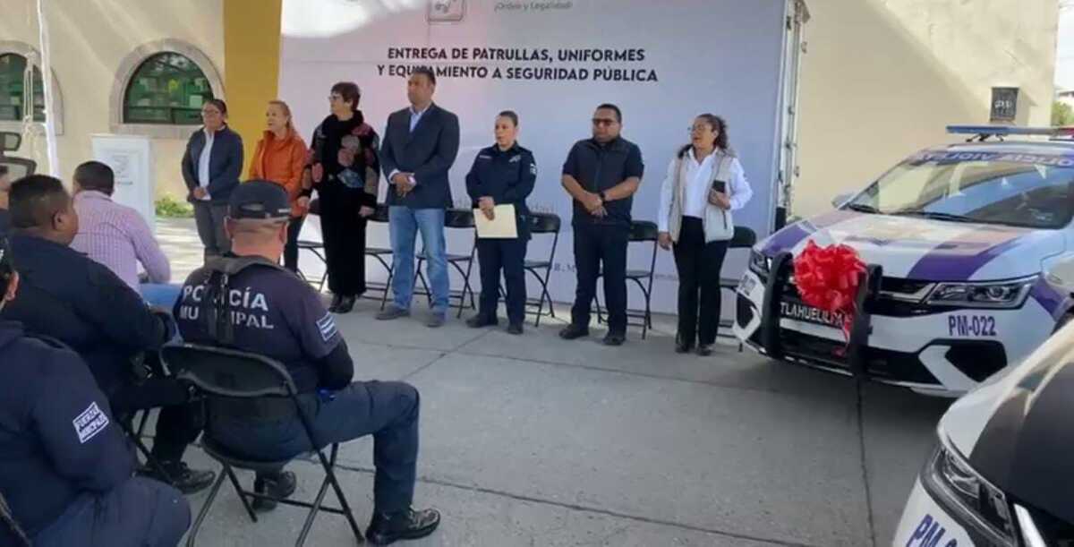 Implementan acciones para mejorar la seguridad en Tlahuelilpan.