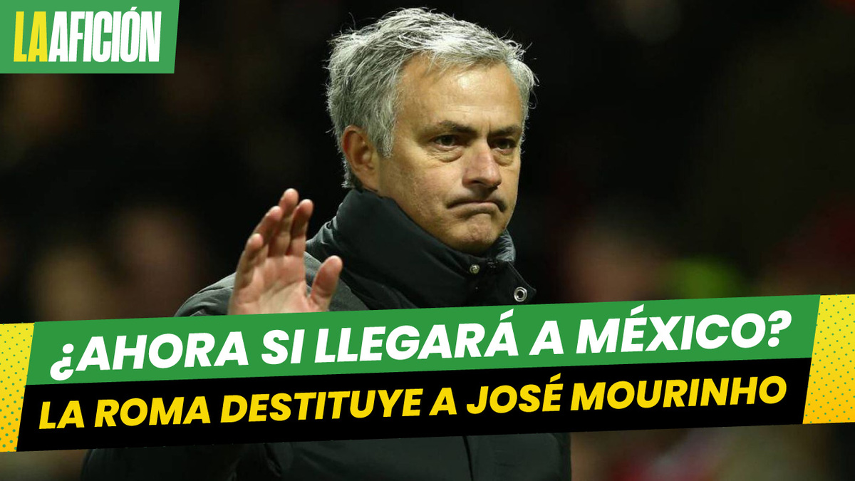 La Roma destituye a José Mourinho como entrenador y ya tienen a su remplazo