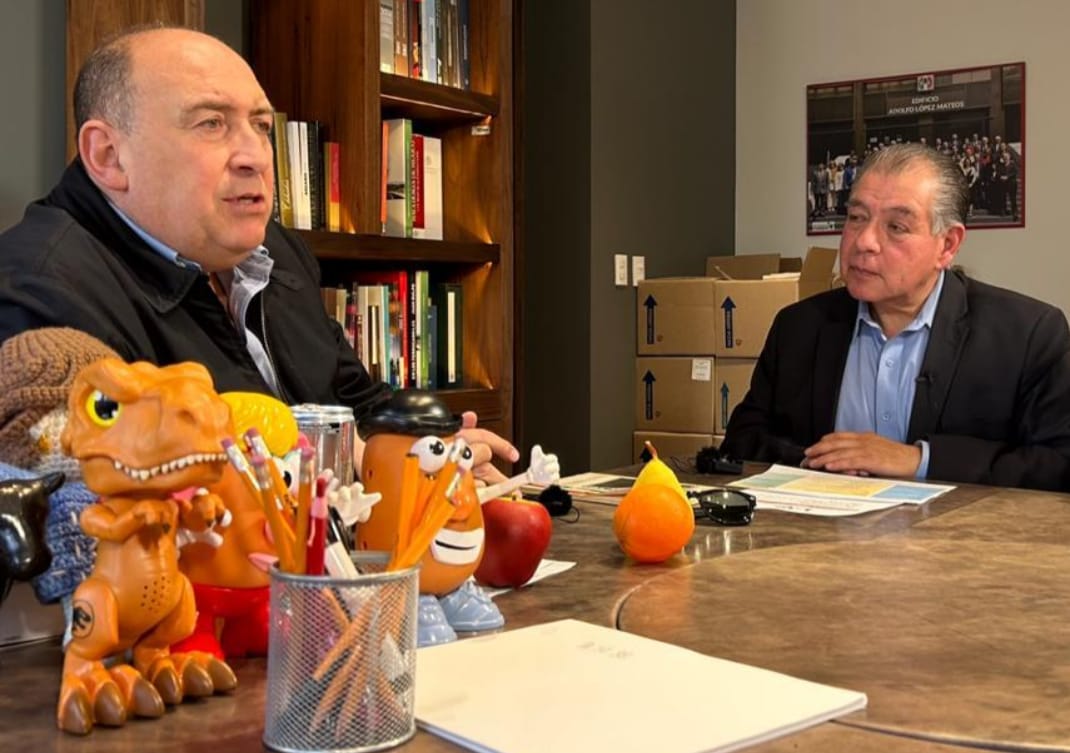Rubén Moreira, líder del PRI en San Lázaro. (Especial)