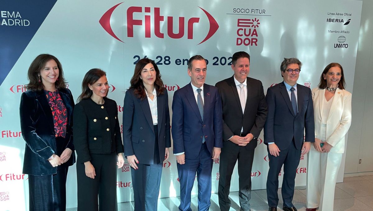Conferencia de prensa de Fitur 2024. Foto: (Especial)