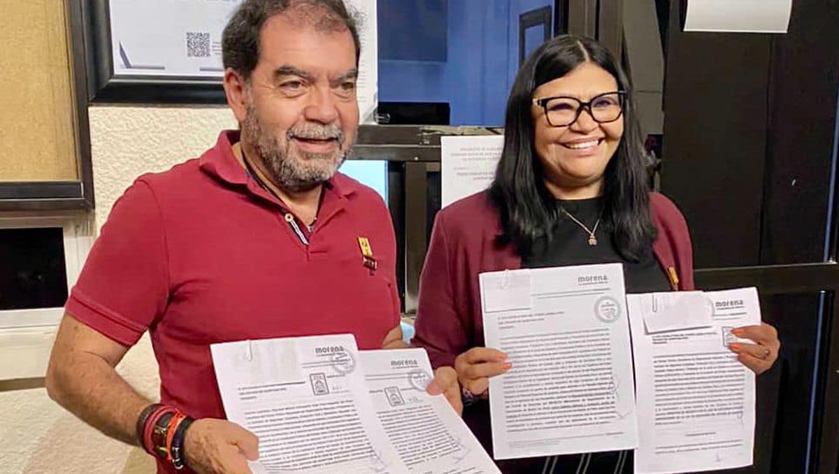 Diputada Mildred Ávila Vera y el diputado Humberto Aldana Navarro | FB: mildredavilaver