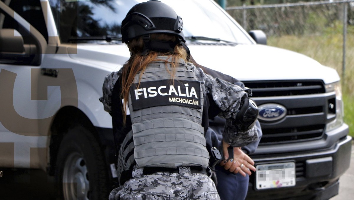 Elemento de la Fiscalía de Michoacán (FGE) | FB: FiscaliaMich