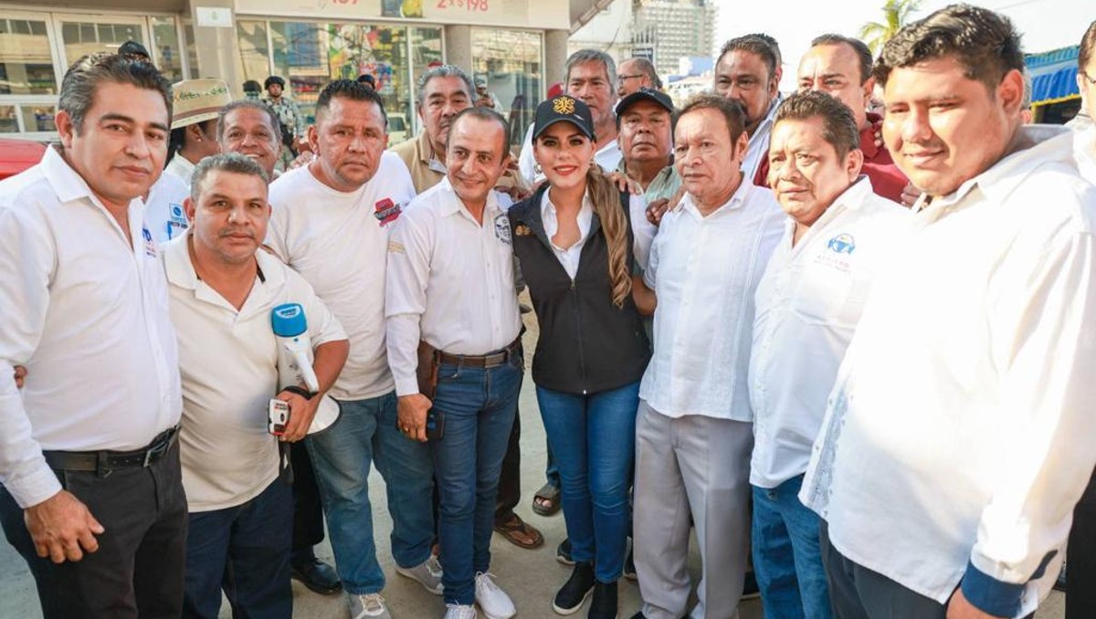 Evelyn Salgado supervisa operativo sobre seguridad en el transporte de Acapulco | Especial