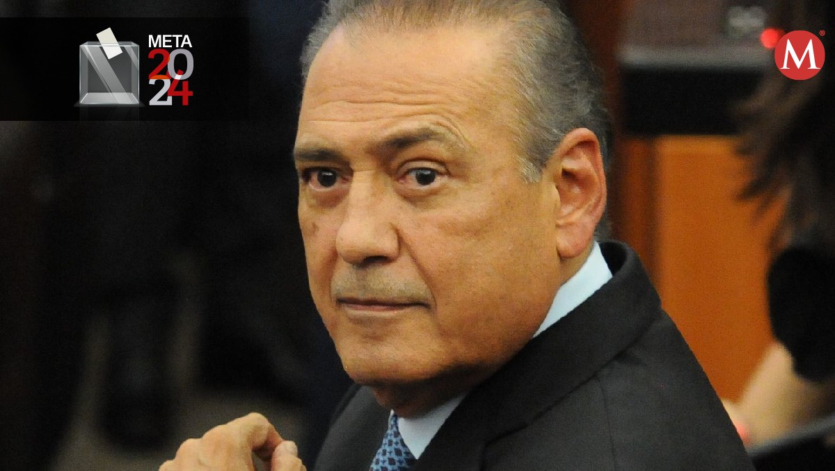 El priista Manlio Fabio Beltrones en un evento en el Senado. | Cuartoscuro