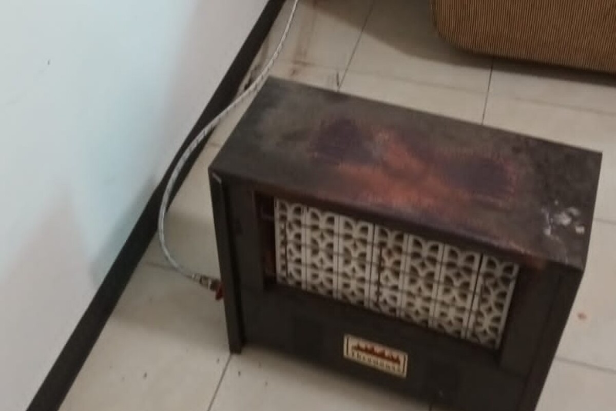 En la vivienda se encontró un calentador de gas. Foto: Especial