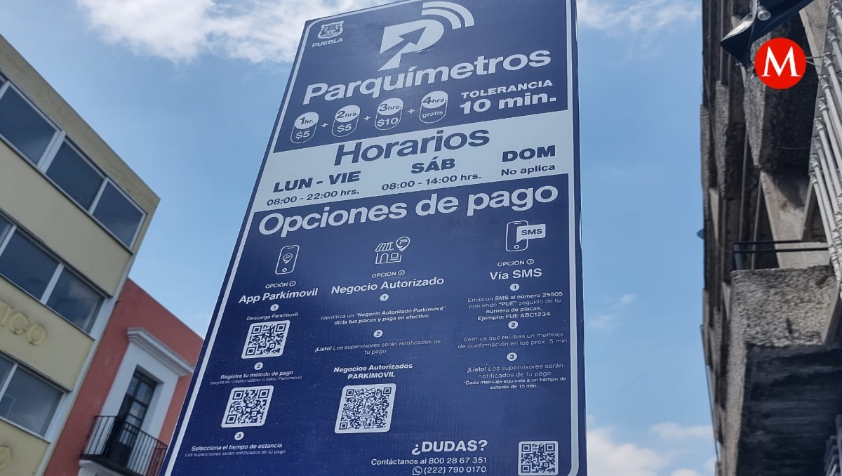 Corte desecha recurso para echar atrás cobro de parquímetros en Puebla | Especial
